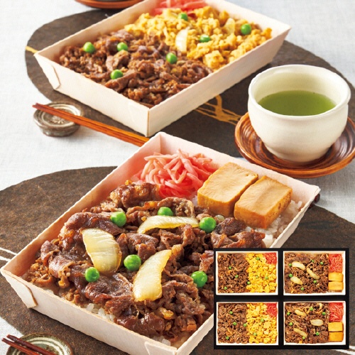 浅草今半　牛肉弁当・牛玉弁当詰合せ　【三越のお中元】　１セット1