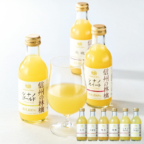 Ｔａｓｔｙ４７×信州ましのワイナリー　信州産林檎ジュースの詰合せ　【三越のお中元】　１セット1
