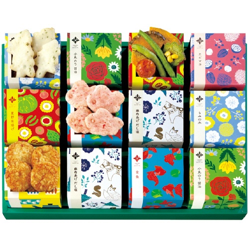 麻布十番・あげもち屋　夏のキューブギフト　【三越のお中元】　１セット1