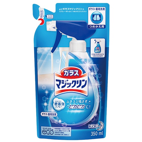 花王　ガラスマジックリン　つめかえ用　３５０ｍＬ　１個1