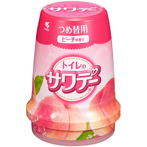 小林製薬　サワデー　気分はじけるピーチの香り　つめ替用　１４０ｇ　１個1