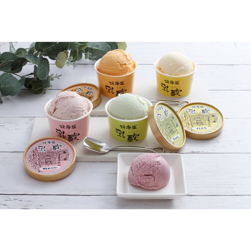 江戸屋　「乳蔵」北海道アイスクリーム５種　１セット（５個）3