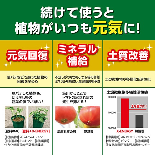 ＫＩＮＣＨＯ園芸　Ｘ－ＥＮＥＲＧＹ　６００ｍＬ　１本6