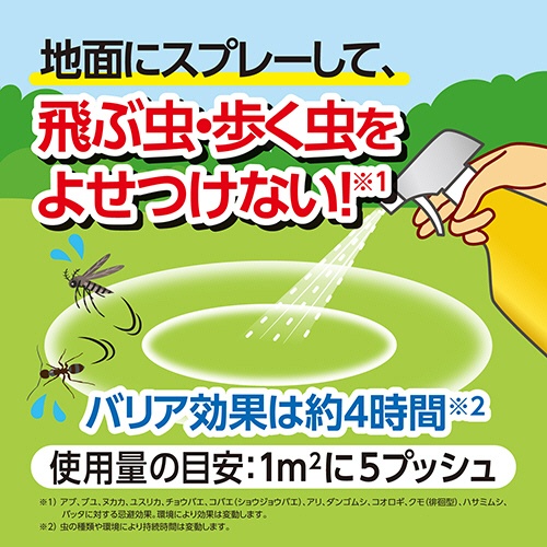 ＫＩＮＣＨＯ園芸　イヤな虫バリア　４２０ｍＬ　１本3