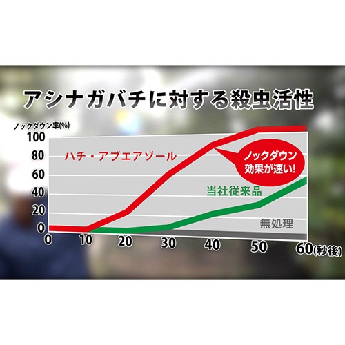 ＫＩＮＣＨＯ園芸　ハチ・アブエアゾール　４８０ｍＬ　１本4