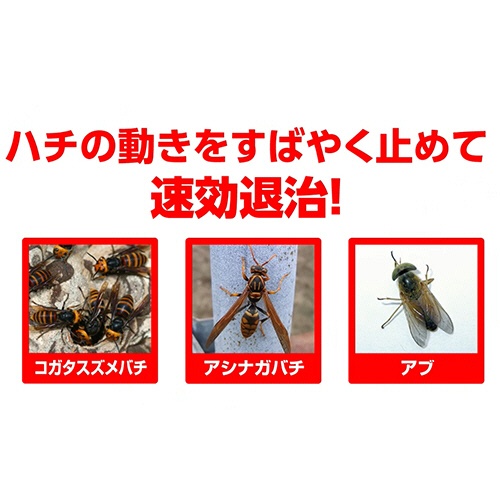 ＫＩＮＣＨＯ園芸　スズメバチエアゾール　４８０ｍＬ　１本3