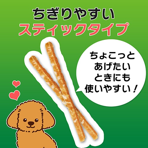 ライオン　ＰＥＴＫＩＳＳ　ワンちゃんの歯みがきおやつ　ササミスティック　プレーン　６０ｇ　１パック4