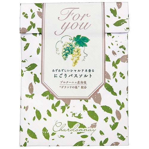 グローバルプロダクトプランニング　シャルドネ　お包みバスソルトセット　５０ｇ／包　１パック（２包）2