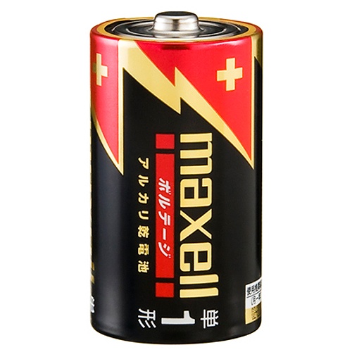 マクセル　アルカリ乾電池　ボルテージ　単１形　ＬＲ２０（Ｔ）　２ＰＹ　１パック（２本）2