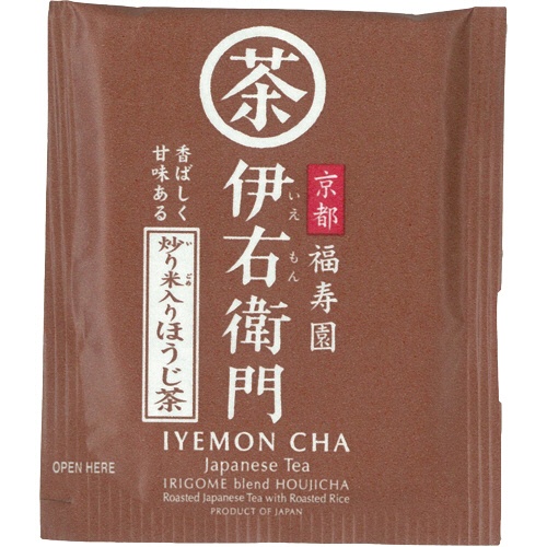 宇治の露製茶　伊右衛門　炒り米入りほうじ茶ティーバッグ　１箱（２０バッグ）2
