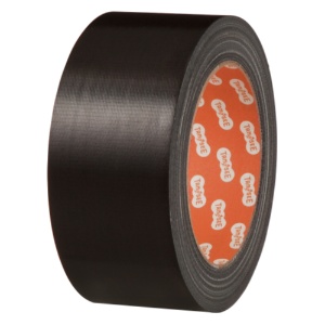ＴＡＮＯＳＥＥ　布テープ（カラー）　５０ｍｍ×２５ｍ　厚み約０．２１ｍｍ　黒　１巻1