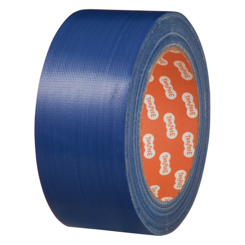 たのめーる】TANOSEE 布テープ(カラー) 50mm×25m 青 1巻の通販
