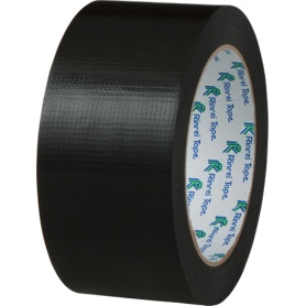 リンレイテープ　ＰＥワリフカラーテープ　５０ｍｍ×２５ｍ　黒　６７４クロ　１巻