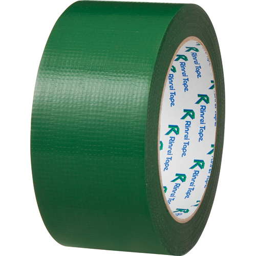 たのめーる】リンレイテープ PEワリフカラーテープ 50mm×25m 緑 674