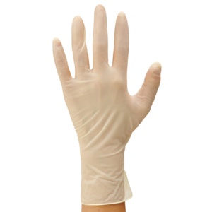 オカモト　ぴったりゴム手袋（粉なし）　Ｍサイズ　ＮＯ３１０－Ｍ　１箱（１００枚）2
