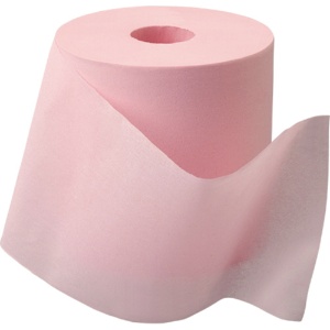 ＴＡＮＯＳＥＥ　トイレットペーパー　パック包装　シングル　芯なし　１７０ｍ　ピンク　１ケース（２４ロール：６ロール×４パック）2