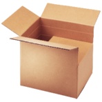 ＴＡＮＯＳＥＥ　無地ダンボール箱　ＰＣ用紙対応（Ｍ）サイズ　Ａフルート　高さ調整タイプ　１パック（１０枚）