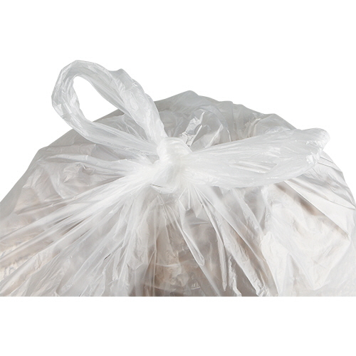 たのめーる】TANOSEE 手つきゴミ袋 半透明 10-15L 1パック(50枚)の通販