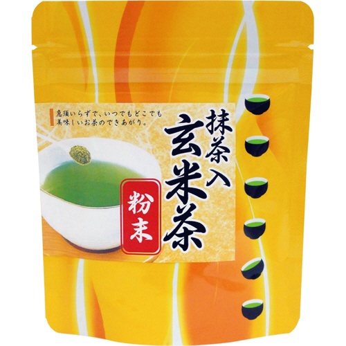 三ツ木園　粉末抹茶入玄米茶　詰替用　６０ｇ　１パック1