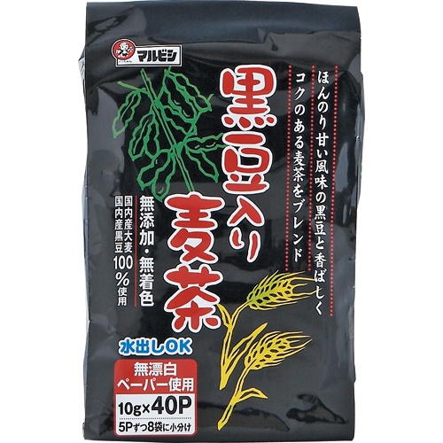 マルビシ　黒豆入麦茶（黒豆３０％入）　１袋（４０バッグ）1