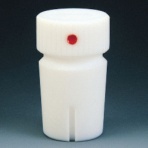 フロンケミカル　フッ素樹脂（ＰＴＦＥ）頭栓ミゾ付　１９／２８　ＮＲ０３１２－００２　１個