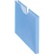 ライオン事務器　ホルダーボックス　ＰＰ製　Ａ４ヨコ　背幅２４ｍｍ　透明ブルー　ＨＢ－１２Ｐ　１個