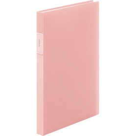 キングジム　ＦＡＶＯＲＩＴＥＳ　クリアーファイル（透明）　Ａ４タテ　４０ポケット　背幅２４ｍｍ　ピンク　ＦＶ１６６ＴＷヒン　１冊