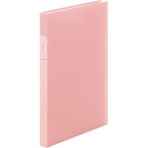 キングジム　ＦＡＶＯＲＩＴＥＳ　クリアーファイル（透明）　Ａ４タテ　４０ポケット　背幅２４ｍｍ　ピンク　ＦＶ１６６ＴＷヒン　１冊1