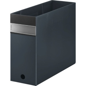 キングジム　ＦＡＶＯＲＩＴＥＳ　ボックスファイル（透明）　Ａ４ヨコ　収納幅１００ｍｍ　黒　ＦＶ４９０３Ｔクロ　１個1