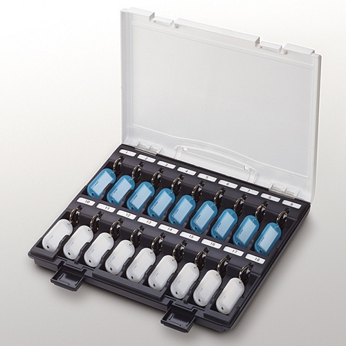 コクヨ　キーファイル（ＫＥＹＳＹＳ）　白フタタイプ　１８個吊　ＫＦＢ－Ａ４Ｗ　１個2