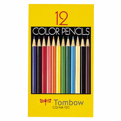 たのめーる】トンボ鉛筆 色鉛筆 紙箱 12色(各色1本) CQ-NA12C 1箱の通販