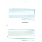 応研　納品書２枚組　Ａ４タテ　２面　ＨＢ－０４１　１箱（１０００枚）