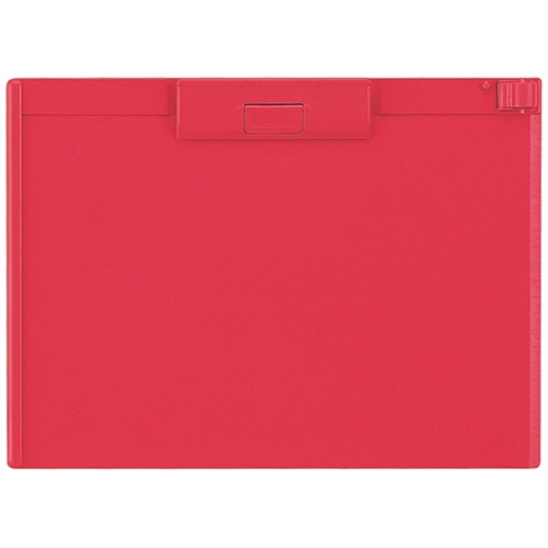リヒトラブ　クリップボード　Ａ４ヨコ　赤　Ａ－９８７Ｕ－３　１枚1