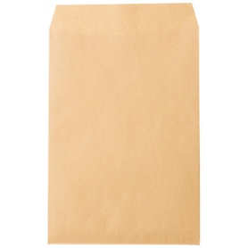 ピース　Ｒ４０再生紙クラフト封筒　角２０　８５ｇ／m2　業務用パック　７９２－８０　１箱（５００枚）