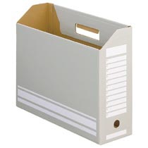 ＴＡＮＯＳＥＥ　ボックスファイル　Ａ４ヨコ　背幅１００ｍｍ　グレー　１パック（１０冊）1