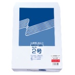 高春堂　ピース　再生ケント封筒　テープのり付　角２　１００ｇ／ｍ2　〒枠なし　ホワイト　８３３　１パック（１００枚）