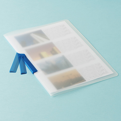 たのめーる】TANOSEE スライドクリップファイル A4タテ 白 1冊の通販