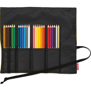 トンボ鉛筆　ロールケース入色鉛筆ＮＱ　２４色　ＣＲ－ＮＱ２４Ｃ　１パック2
