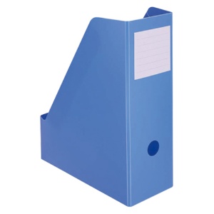 ＴＡＮＯＳＥＥ　ＰＰ製ボックスファイル（組み立て式）　Ａ４タテ　背幅１０３ｍｍ　ブルー　１個2