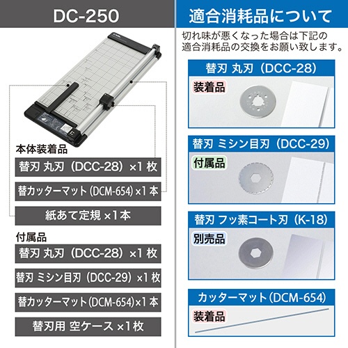 カール事務器　ディスクカッター　Ａ２　１５枚裁断　ＤＣ－２５０　１台2
