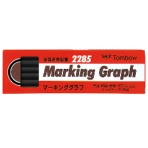 トンボ鉛筆　マーキンググラフ　紙巻　くろ　２２８５－３３　１ダース（１２本）
