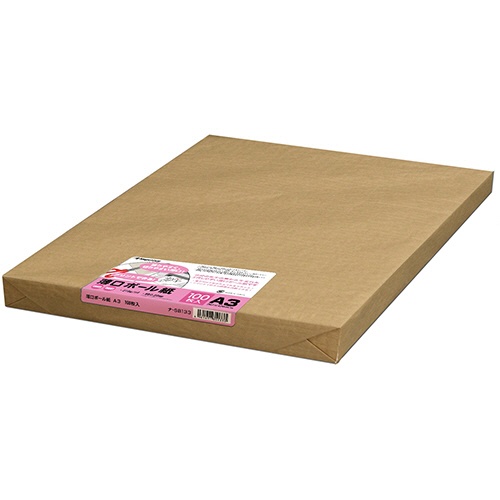 長門屋商店　薄口ボール紙　Ａ３　ナ－ＳＢ１３３　１パック（１００枚）1