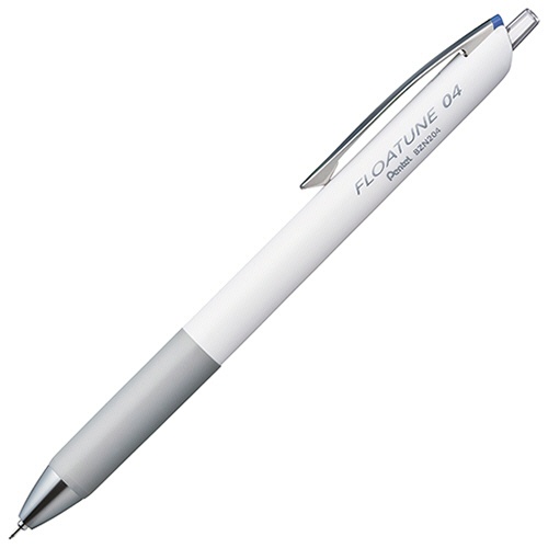 ぺんてる　油性ボールペン　フローチューン　０．４ｍｍ　青　（軸色：ホワイト）　ＢＺＮ２０４－Ｃ　１本1