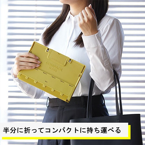キングジム　半分に折りたためるクリップボード　コンパックボード　Ａ４タテ　黒　５７８５－ＢＫ　１枚3