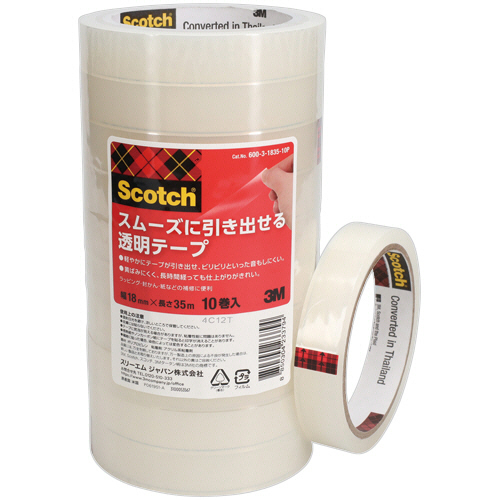 たのめーる】3M スコッチ メンディングテープ エコノパック 大巻 たのめーる】3M スコッチ メンディングテープ エコノパック 大巻