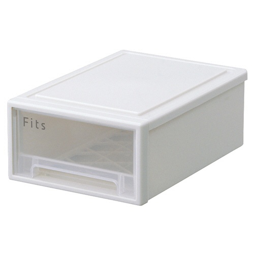 天馬　Ｆｉｔｓ　フィッツケース　２７－１８　ホワイトクリア　１個1