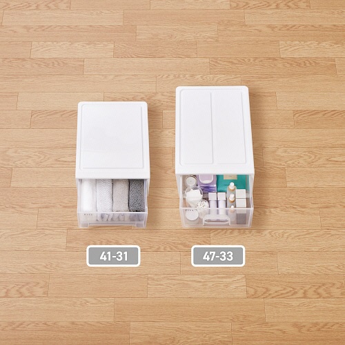 天馬　Ｆｉｔｓ　フィッツケース　４１－３１　ホワイトクリア　１個7