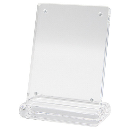 クルーズ　アクリルスタンドプレミアＬ型　Ａ７タテ　クリア　ＡＳＬ－７７０　１個1