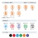 シヤチハタ　ネーム９（メールオーダー式）　創業１００周年記念カラー　白川郷の灯（しらかわごうのあかり）　ＸＬ－９／ＣＪ４（ＭＯ）　１個3