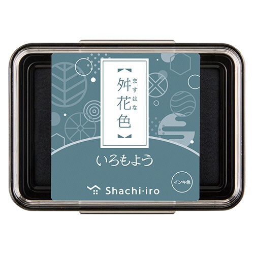 シヤチハタ　いろもよう　スタンプパッド　舛花色（ますはないろ）　ＨＡＣ－１－ＣＢＬ　１個1